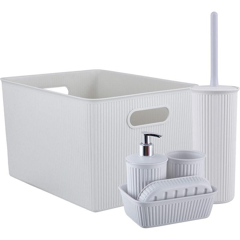 Hostnick Bathroom Accessory Set