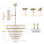 Lustre tambour 6 lumières en lin moderne-1236415135-1236415130-1236415132