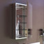 Pharmacie rectangulaire en aluminium avec miroir-1189723716
