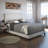 Boyd Sleep Milan Linen Fabric Upholstered Platform Bed Frame w/Adjustable Height Headboard, Strong Wood Slat Support, Box Spring/Foundation Required, Easy Effortless Assembly-923522651-923522654