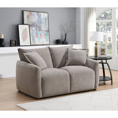 Sofia Soft Woven Fabric Sofa 