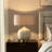 Modern Metal Base Table Lamp With Linen Shade - Decorative Bedside Light For Bedroom And Office Desk - Small Accent Table For Living Room Decor - 28"-1386167216