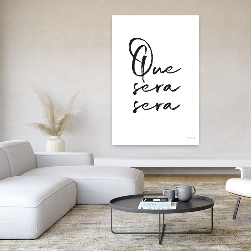 Que Sera Sera, art contemporain, H 60 po x l 40 po