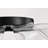 Saniye - 21 Inch LED Flush Mount - Matte Black - Silk Screened Acrylic Lens