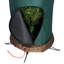 Grand sac de rangement vertical pour arbre de Noël (arbres de 7 à 9 pi)