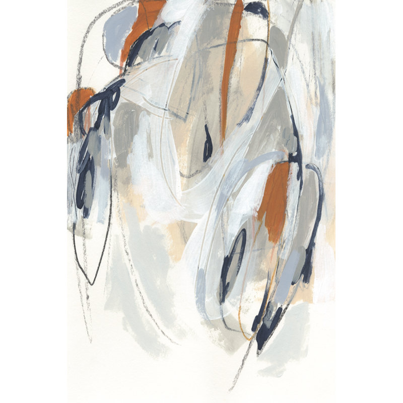 «Obfuscation I» par June Erica Vess - peinture sur toile tendue, H 48 po x l 32 po x P 1,25 po