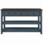 Console rétro avec deux tablettes ouvertes-2050389120