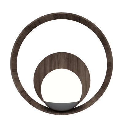 Sfera Manufactured Wood Armed Sconce