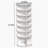 Rotating 7-Tier Shoe Rack Tower, 360° Spinning Organizer, High Bottom Design, Fits 28 Pairs, Space-Saving Storage Solution