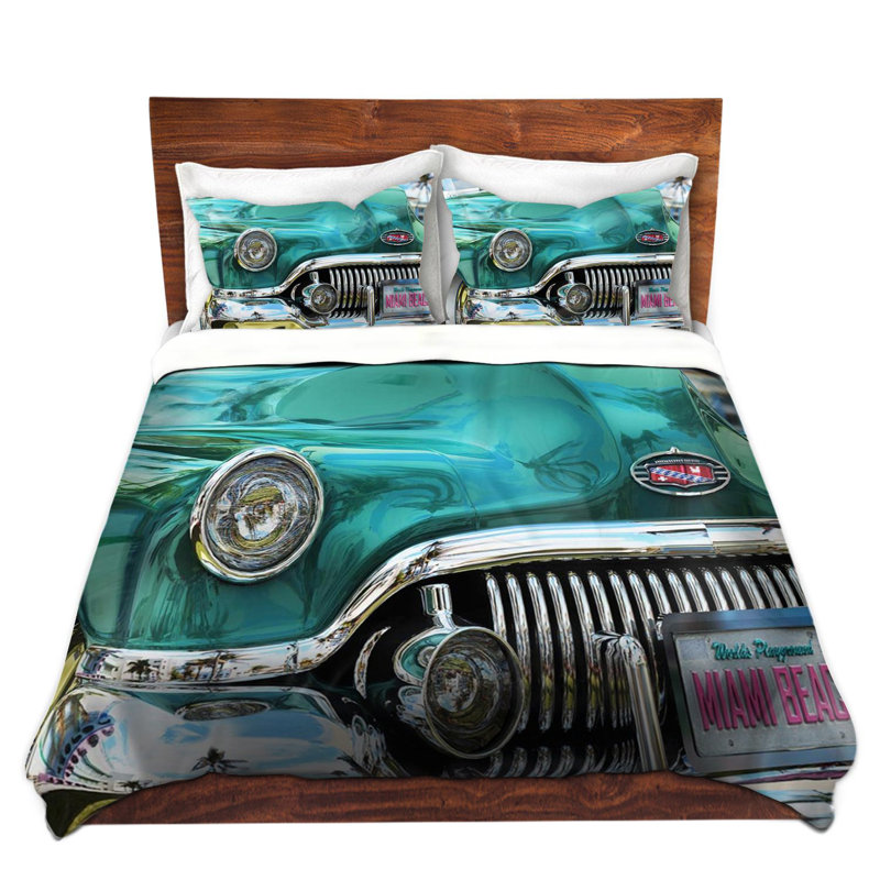 Ensemble de housse de couette en microfibre DiaNoche par Mark Watts - Miami Beach