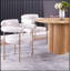 Ensemble de 2 chaises de salle à manger en tissu Boucle-712440741-712440743