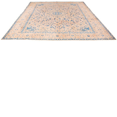 One-of-a-Kind 9'2'' X 12'6'' 1990s Wool Area Rug in