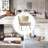 Euclid Velvet Accent Chair with Metal Legs-339962381