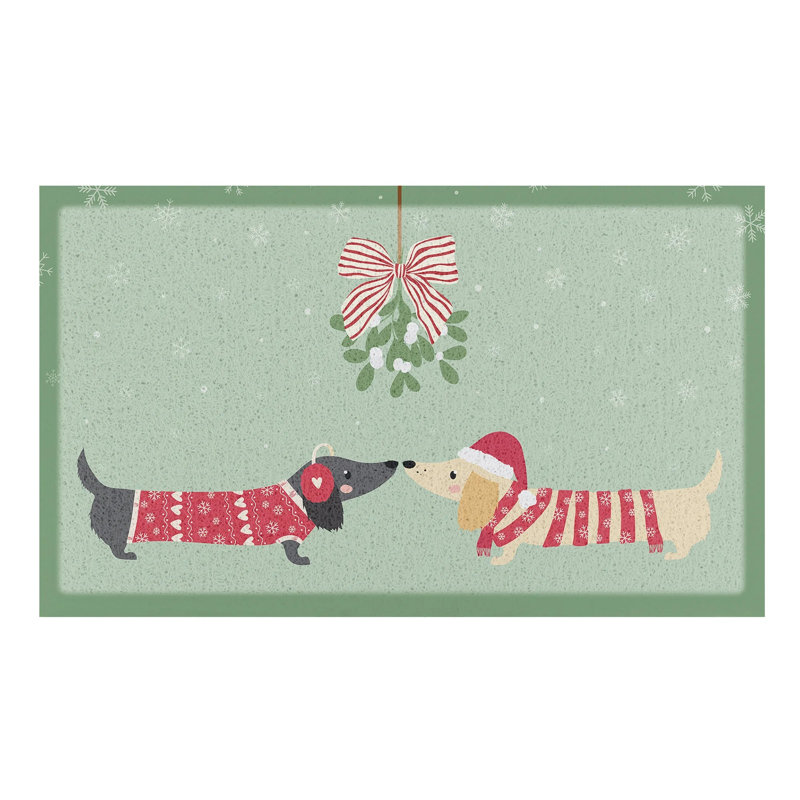 Non-Slip Christmas Doormat