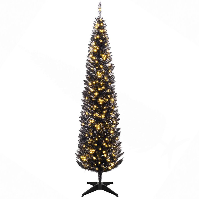 Arbre de Noël 7 pi, H 7 pi, Green