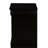 Black 2-drawer Nightstand-1078836630