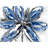 Blue Petal Print On Canvas
