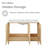Cascade 48'' Bathroom Vanity in Natural Oak-98796189-121677768-121677769