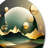 Golden Green Dream Landscape metal Wall Decor-1020797701