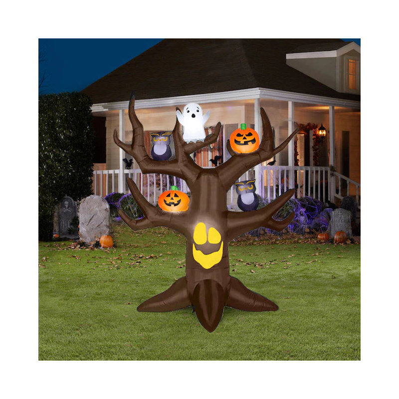 Ensemble gonflable Spooky Tree