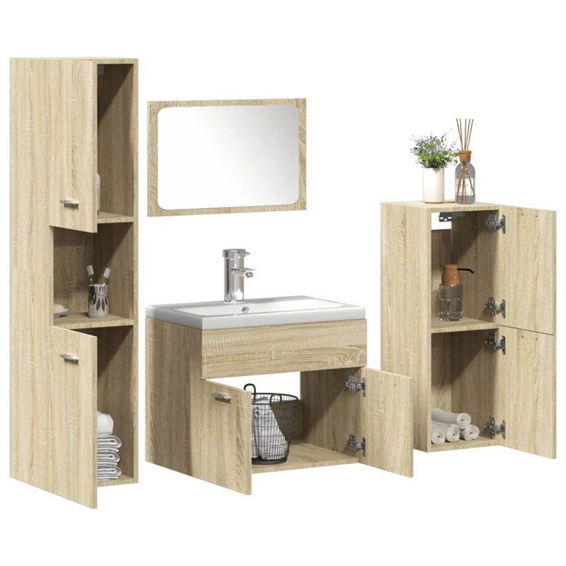 Bathroom Storage, Natural