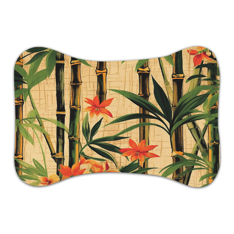 Classic Hawaiian - Bone Shape Feeding Mat