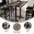 Rectangular Solid Wood Commercial Tabletop with X-Bases-1716351461-1716351480-1716351481