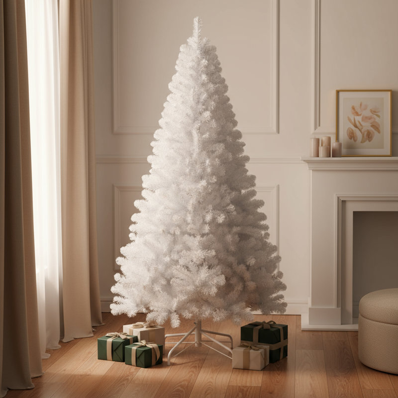 Arbre de Noël épinette blanc 9 pi
