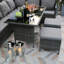 Abinesh Rattan Wicker 9 - Person Seating Group with Cushions