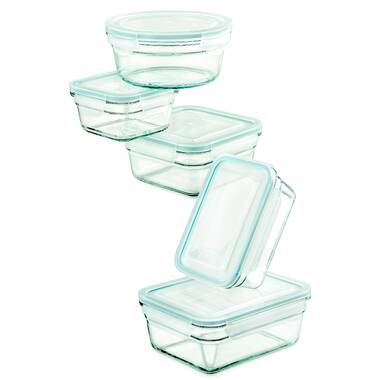 Lock & Lock Purely Better Vented Glass Food Storage Containers - 17 oz