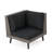 TAHITI SOFA SET CORNER+TABLE