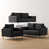 3 Pcs: Chair, Loveseat, Sofa selected