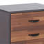Luminous Walnut And Accent Table By With Drawer Storage Regal & Design