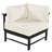 U-Shaped Outdoor Sofa Set - Multi-Person Seating For Patio, Garden, And Balcony - Durable Aluminum Frame - Perfect For Spring Outdoor Rush-1058234045