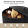 Jadida Modern 35.5" Round Storage Coffee Table