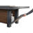 Kenwood 50" x 80" Linear Dining Height Gas Fire Pit Table​