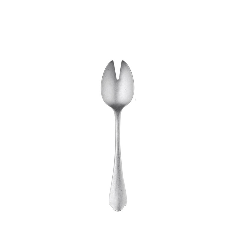 Dolce Vita 7 Piece Stainless Steel Hostess Set, Pewter Silver