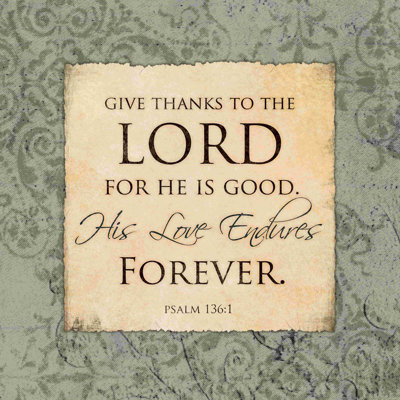 " Give Thanks To The Lord Yo "