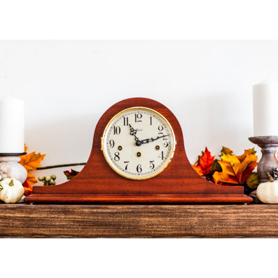 Solid Wood Mechanical Tabletop Clock