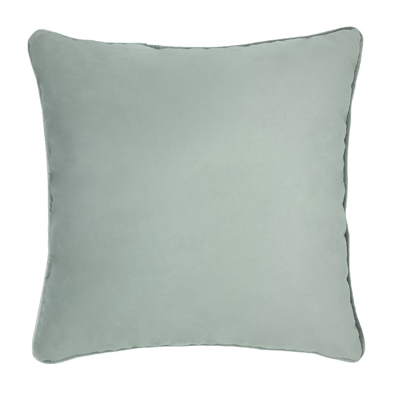  Velvet Throw Pillow 20 X 20, Silver