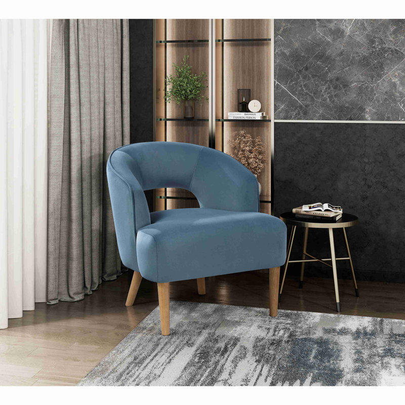 Fauteuil d'appoint luxueux de style unique Luxury Luxury, Bleu