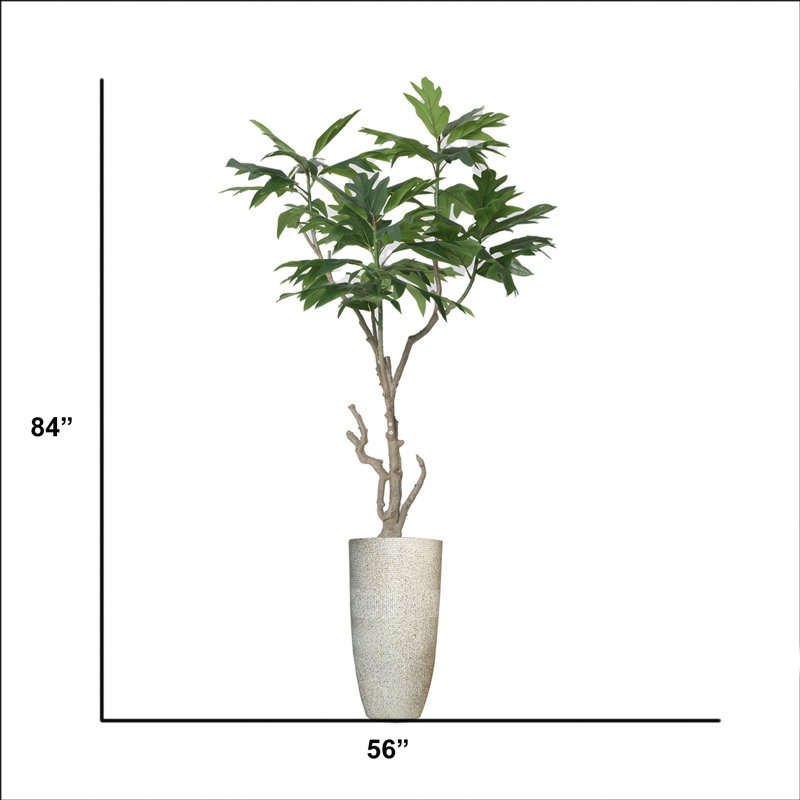 84'' Faux Fiddle Tree Tree