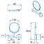 Britannia Metal Flat Wall Mirror
