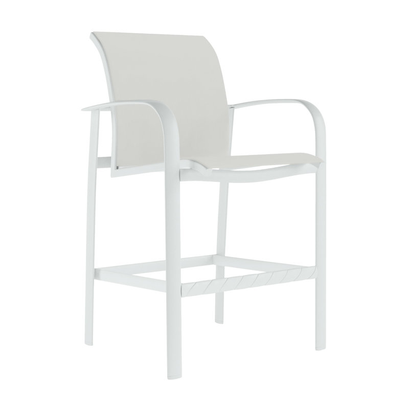 Tabouret de bar 28 po Laguna Beach, Neige, Bogota
