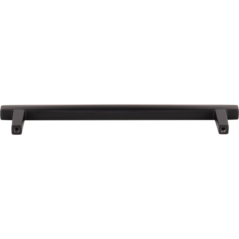 Whitlock Bar Pull, Matte Black, 6 5/16"