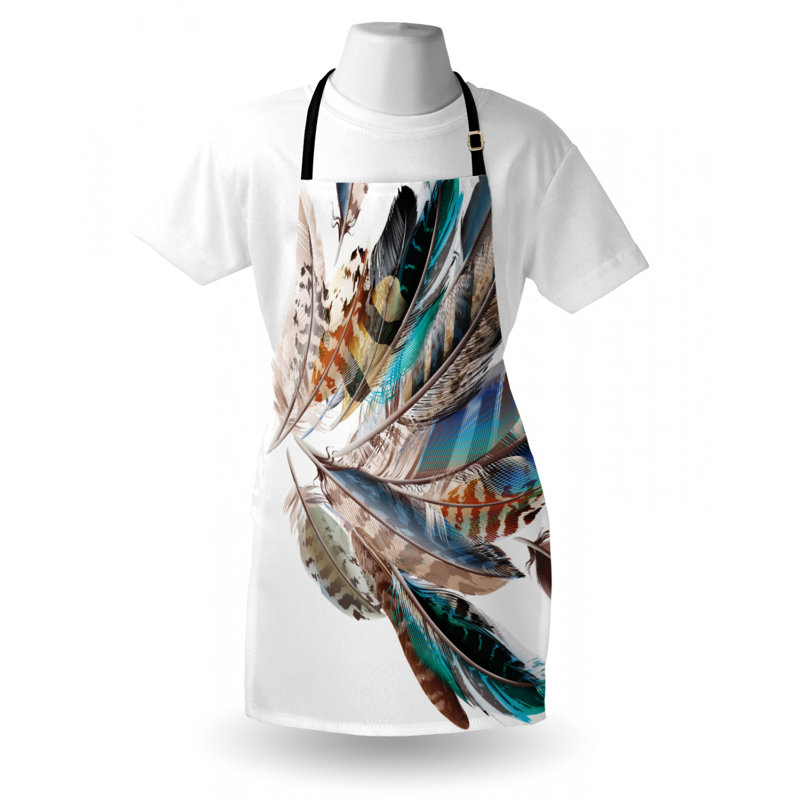 Tablier à plumes