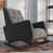 Microfibre gris foncé