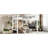 White Twin Xl Metal Loft Bed Featuring Easy Assembly Process, Guardrails, And Space - Saving Layout In Dormitory Bed, Strong Support Structure, Open Lower Space, To Climb