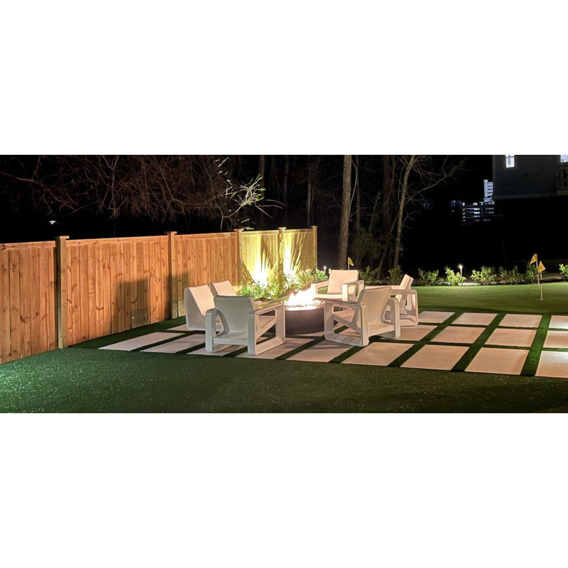 Deck Outdoor Lounge Chair, Highcloud White