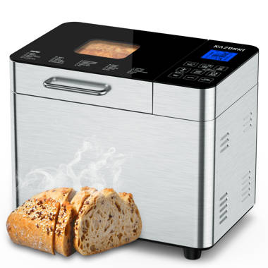 Aroma ABM-270 2 lbs Bread Maker Stainless Steel